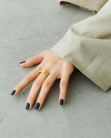 【旧ロゴ】"Proto" signet  thin ring(GOLD)