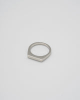 【旧ロゴ】"Proto" signet  thin ring(PLATINUM)