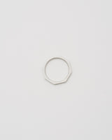 "Octagon" ring(SILVER)