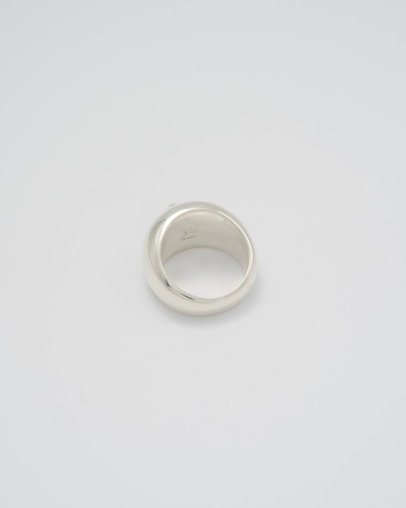 【旧ロゴ】"Stone" ring (Dalmatian jasper)