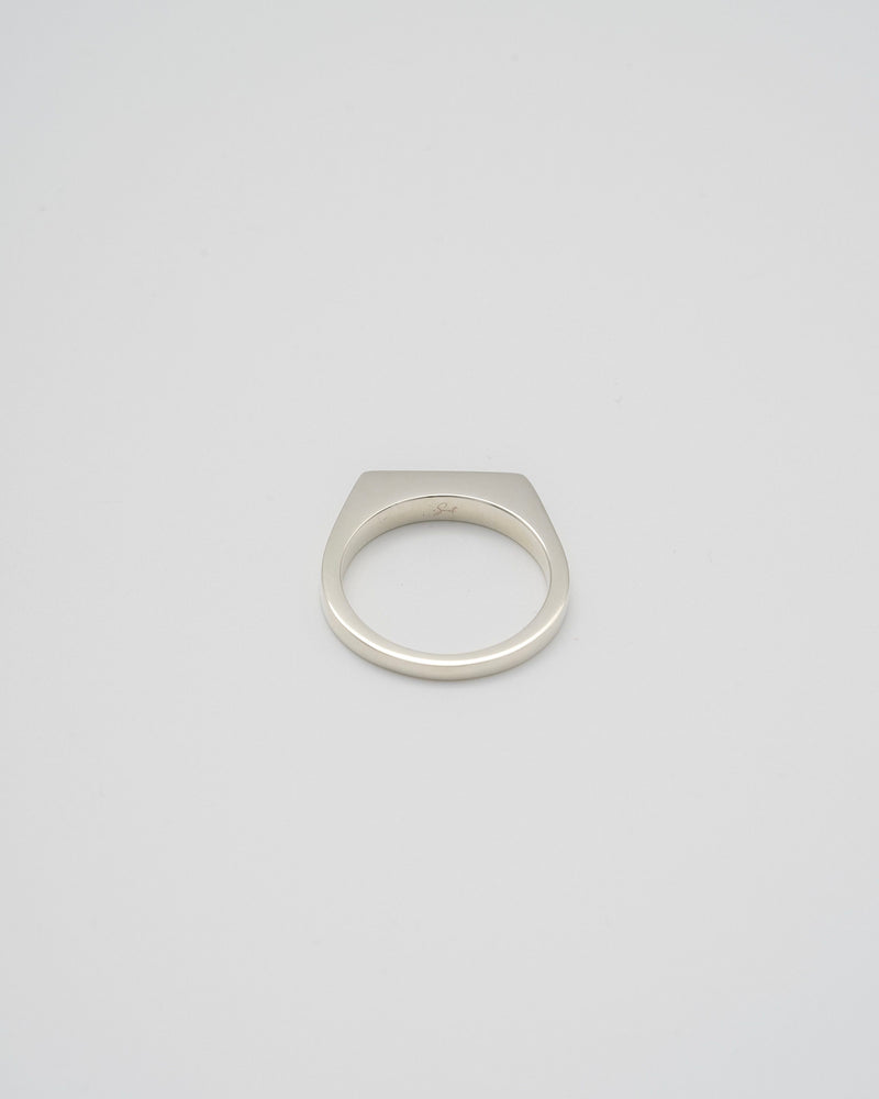 【旧ロゴ】"Proto" signet thin ring(SILVER)