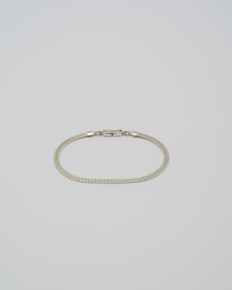 "Snake" chain bracelet (SILVER)
