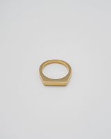 【旧ロゴ】"Proto" signet  thin ring(GOLD)