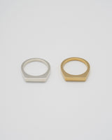 【旧ロゴ】"Proto" signet  thin ring(GOLD)