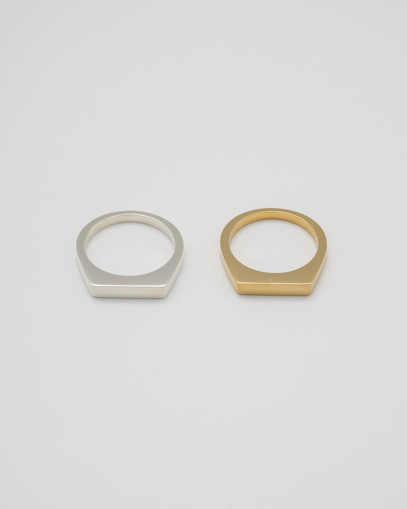 【旧ロゴ】"Proto" signet  thin ring(GOLD)