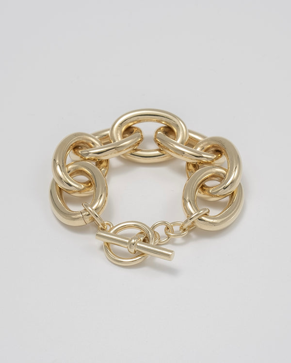 "Proto" volume chain bracelet (GOLD)