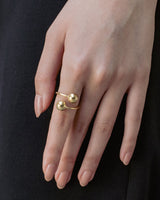 "Ball" ring（GOLD）