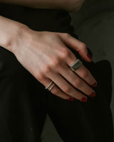 "Duality" ring (SILVER)