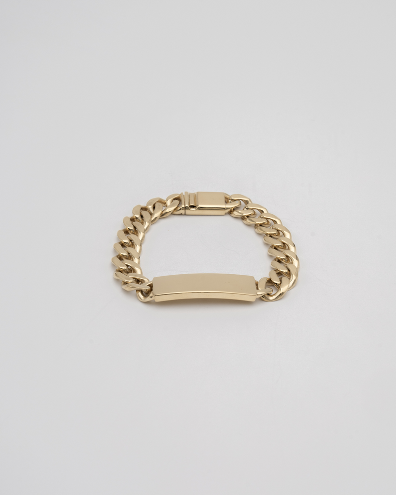 "Chain" plate bracelet(GOLD)