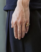 "Ball" ring（GOLD）