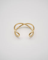 "Cross" bangle (GOLD）