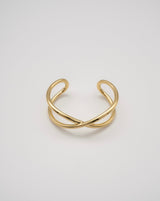 "Cross" bangle (GOLD）