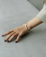 "Cross" bangle (SILVER)