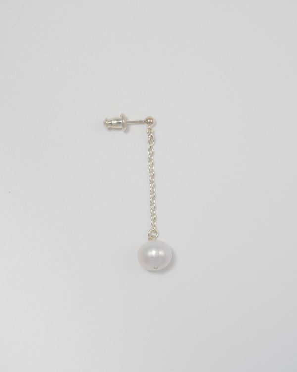 "Pearl" dangle pierce (SILVER)