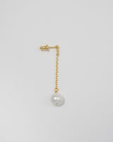 "Pearl" dangle pierce (GOLD)