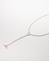 "Chain" lariat necklace